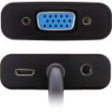 InLine 65003B adapter kablowy 0,1 m Czarny