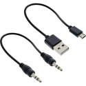 InLine 65003B adapter kablowy 0,1 m Czarny