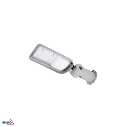 Oprawa uliczna LED BEMKO JAZMIN 30W 4000K 4050LM IP65 JASNOSZARA