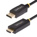 StarTech 1M-DP-HDMI-4K60-HDR adapter kablowy DisplayPort HDMI Typu A (Standard) Czarny