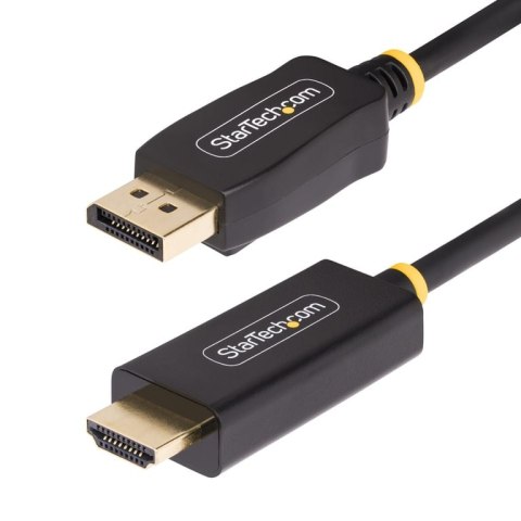 StarTech 1M-DP-HDMI-4K60-HDR adapter kablowy DisplayPort HDMI Typu A (Standard) Czarny