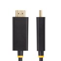 StarTech 2M-DP-HDMI-4K60-HDR adapter kablowy DisplayPort HDMI Typu A (Standard) Czarny