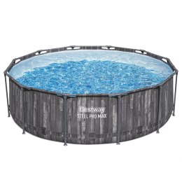 Basen ogrodowy stelażowy 366 x 100 cm 18w1 Bestway 5614X