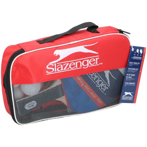 Slazenger - Markowy zestaw do ping ponga / tenisa stołowego 10 elementów