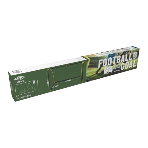 Umbro - Bramka do piłki nożnej składana z siatką 180x120x91 cm