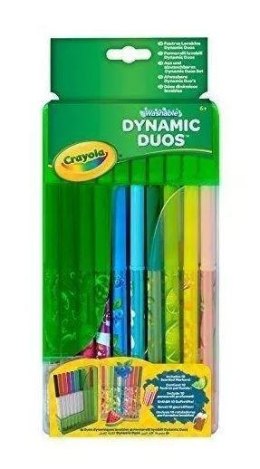 Crayola: Duo Zapachowe i Standardowe Zmywalne Flamastry 10 + 10 szt.