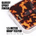 Crong Deluxe MAG Cover - Etui iPhone 17 MagSafe (Tortoise)