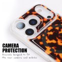 Crong Deluxe MAG Cover - Etui iPhone 17 Pro Max MagSafe (Tortoise)