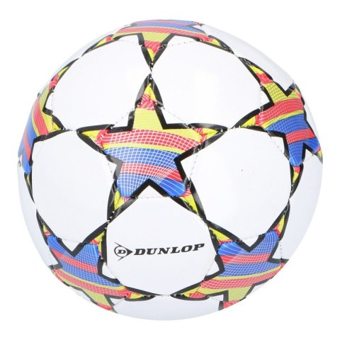 Dunlop - Piłka nożna treningowa mini dla dzieci 32 panele r.2 (biały / czerwony)