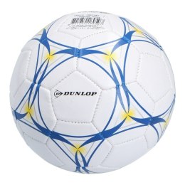 Dunlop - Piłka nożna treningowa mini dla dzieci 32 panele r.2 (biały / niebieski)