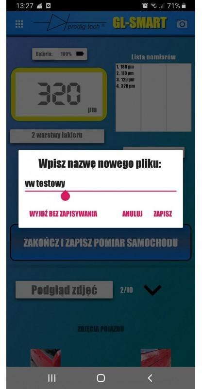 MIERNIK GRUBOŚCI LAKIERU GL-SMART-2