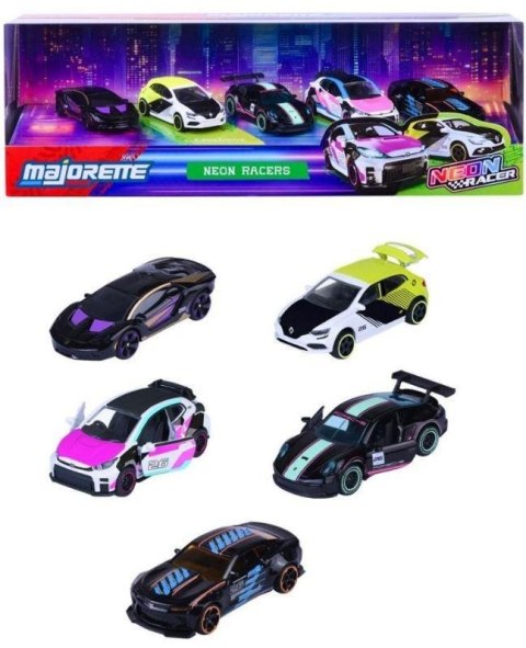 Majorette: Neon Racer, 5-pak