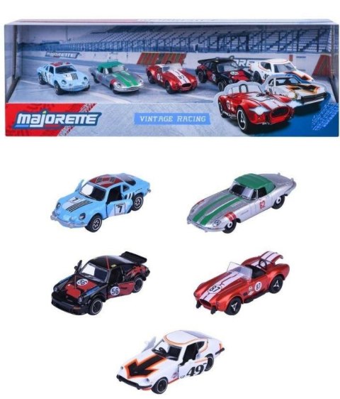 Majorette: Vintage Racing 5-pak