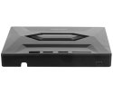 NAGRYWARKA ZEWNĘTRZNA CD/DVD T1037A01 Z HUBEM USB I CZYTNIKIEM KART SD UNITEK