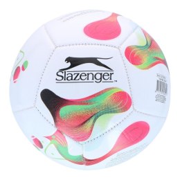 Slazenger - Piłka nożna treningowa mini dla dzieci 12 paneli r.2 (biały / różowy)