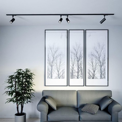 Oprawa 30W LED V-TAC szynosystem 3F SAMSUNG CHIP CRI90+czarna 24st VT-430 3000K 2100lm 5 lat gwarancji