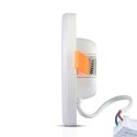 Panel V-TAC 12W LED regulowany SAMSUNG CHIP kwadrat 120x32mm VT-610SQ 4000K 750lm 5 lat gwarancji