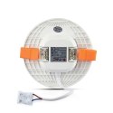 Panel V-TAC 12W LED Regulowany SAMSUNG CHIP Okrągły 120x32mm VT-610RD 6400K 750lm 5 Lat Gwarancji