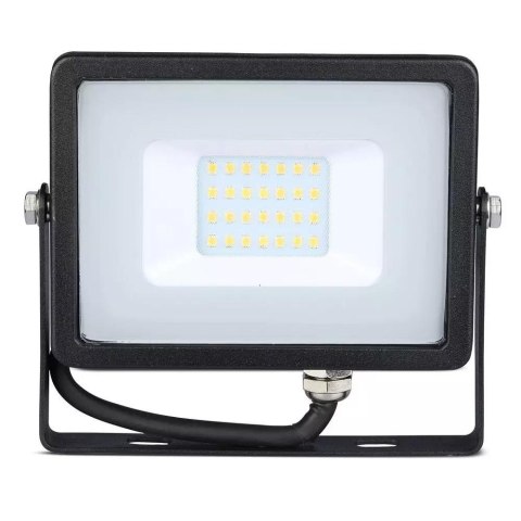 Projektor LED V-TAC 20W SAMSUNG CHIP Czarny VT-20-B 6400K 1600lm 5 Lat Gwarancji