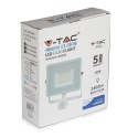 Projektor LED V-TAC 30W SAMSUNG CHIP czujnik ruchu funkcja cut-OFF biały VT-30-S-W 4000K 2400lm 5 lat gwarancji