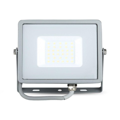 Projektor LED V-TAC 30W SAMSUNG CHIP szary VT-30-G 4000K 2400lm 5 lat gwarancji