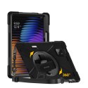 Crong Defender Plus - Pancerne etui Xiaomi Pad 8 / 8 Pro / Pad 7 / 7 Pro 11.2" (czarny)