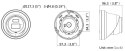 KAMERA IP DS-2CD2343G2-LI2U(2.8MM) Smart Hybrid Light AcuSense - 4 Mpx Hikvision