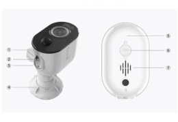 Kamera IP Reolink Argus Series B310 3MP Wi-Fi bateryjna