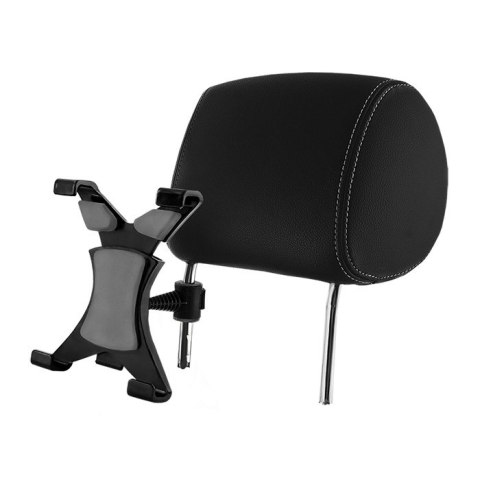 Qoltec Regulowany uchwyt samochodowy na zagłówek 7-10.1" | 125mm - 195mm | tablet