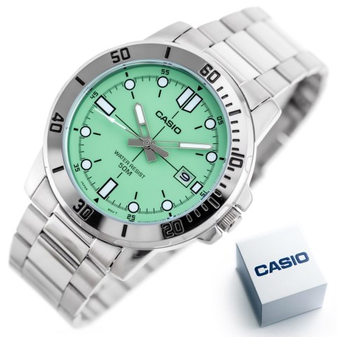 Zegarek Męski Casio MTP-VD01D-3E1 (zd185n) + BOX