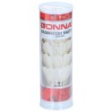 Donnay - Lotki do badmintona z piór 5 szt. (biały)