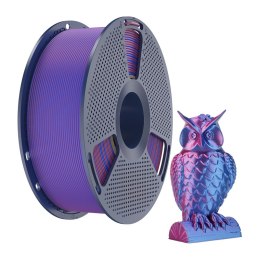 Filament SUNLU PLA+ Silk Dual Color 1.75mm 1kg (czerwono-niebieski)