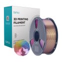 Filament SUNLU PLA+ Silk Forth-Color 1.75mm 1kg (niebiesko-fioletowo-czerwono-złoty)