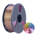 Filament SUNLU PLA+ Silk Forth-Color 1.75mm 1kg (niebiesko-fioletowo-czerwono-złoty)