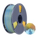 Filament SUNLU PLA+ Silk Forth-Color 1.75mm 1kg (niebiesko-fioletowo-pomarańczowo-żółty)