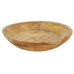 Miska na Owoce Drewniana Dekoracyjna Ozdobna do Serwowania VILDE 30 cm