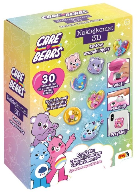 Naklejkomat 3D CARE BEARS zestaw uzupełniający