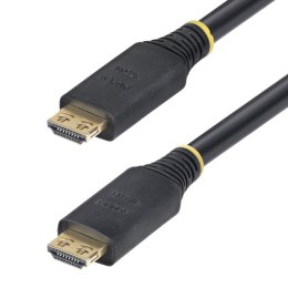 StarTech HDMI2-CABLE-GRIP-15M kabel HDMI HDMI Typu A (Standard) Czarny