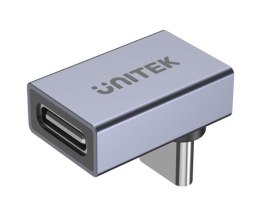 ADAPTER KĄTOWY A1039GY01 WTYK USB-C / GNIAZDO USB-C UNITEK