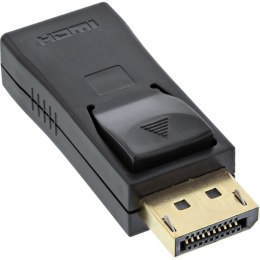 InLine 17198J adapter kablowy DisplayPort male HDMI Czarny