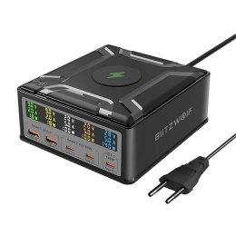 Ładowarka sieciowa BLITZWOLF BW-S28 260W + Qi 15W (czarna)