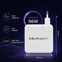 Qoltec Ładowarka Super Fast Power Delivery 96W | USB-C 3.0 | 5-20V | 3-4.8A | Laptop | Mcbook | Smartfon