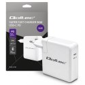 Qoltec Ładowarka Super Fast Power Delivery 96W | USB-C 3.0 | 5-20V | 3-4.8A | Laptop | Mcbook | Smartfon