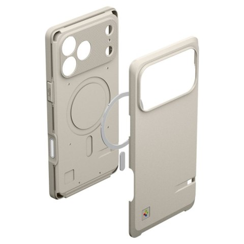 Spigen Classic LS MagSafe - Etui iPhone 17 Pro Max (Stone)