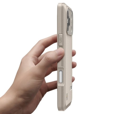Spigen Classic LS MagSafe - Etui iPhone 17 Pro Max (Stone)