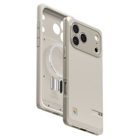 Spigen Classic LS MagSafe - Etui iPhone 17 Pro Max (Stone)