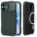 Spigen Optik Armor Mag MagSafe - Etui do iPhone 17 (Abyss Green)