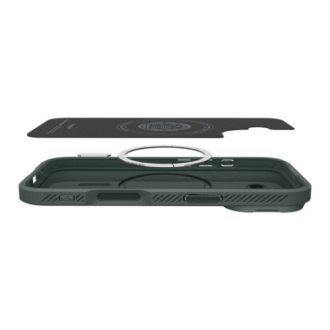 Spigen Optik Armor Mag MagSafe - Etui do iPhone 17 (Abyss Green)