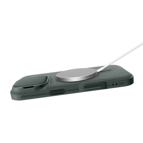 Spigen Optik Armor Mag MagSafe - Etui do iPhone 17 (Abyss Green)