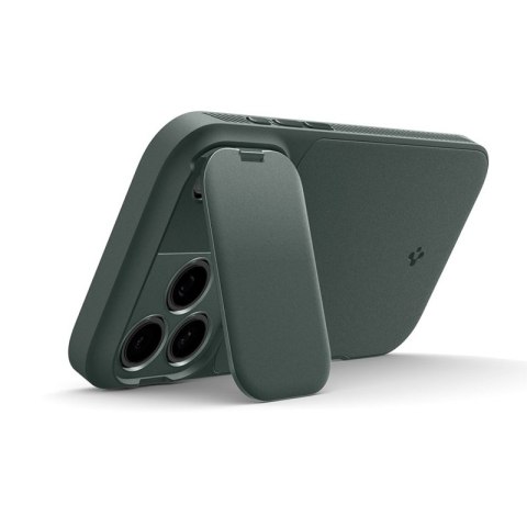 Spigen Optik Armor Mag MagSafe - Etui do iPhone 17 Pro (Abyss Green)